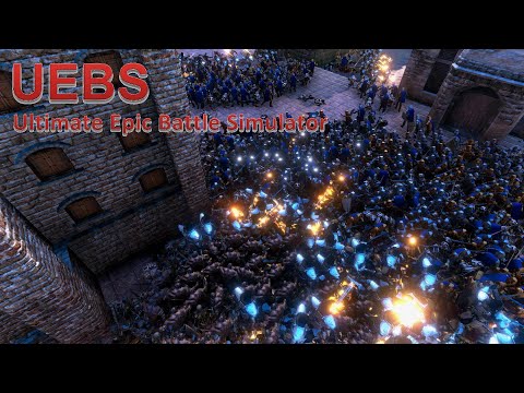 5000 Golden Knight, Dwarf VS 5000 Soul Tyrant, Orc [ Ultimate Epic Battle Simulator }