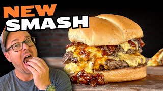 You HAVE TO SEE this NEW Bacon Jam Smash burger - with a Jalapeno Popper twist