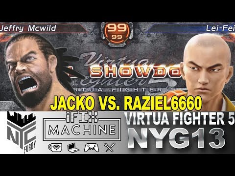 [Virtua Fighter 5] NYG 13 @ IFixMachine Arcade - Jacko vs Raziel6660 [1080p/60fps