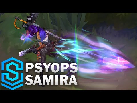 PsyOps Samira Skin Spotlight - Pre-Release - League of Legends