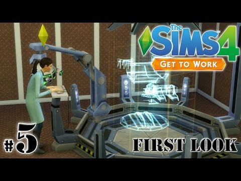 First Look #37: The Sims 4: Witaj w Pracy - odc. 5 - "Naukowiec" [PL]