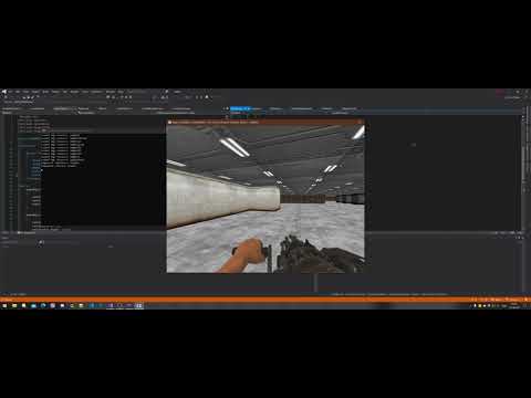Blast3 C++ 3D Ray Casting game engine from scratch - early tech demo