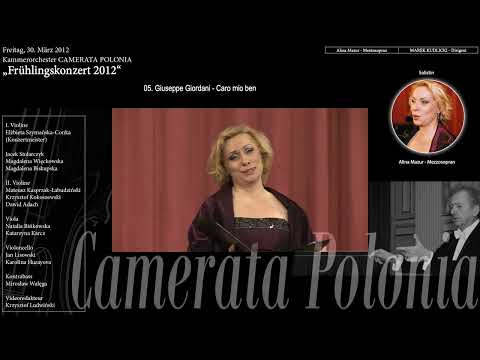 CAMERATA POLONIA - 05. Giuseppe Giordani - Caro mio ben