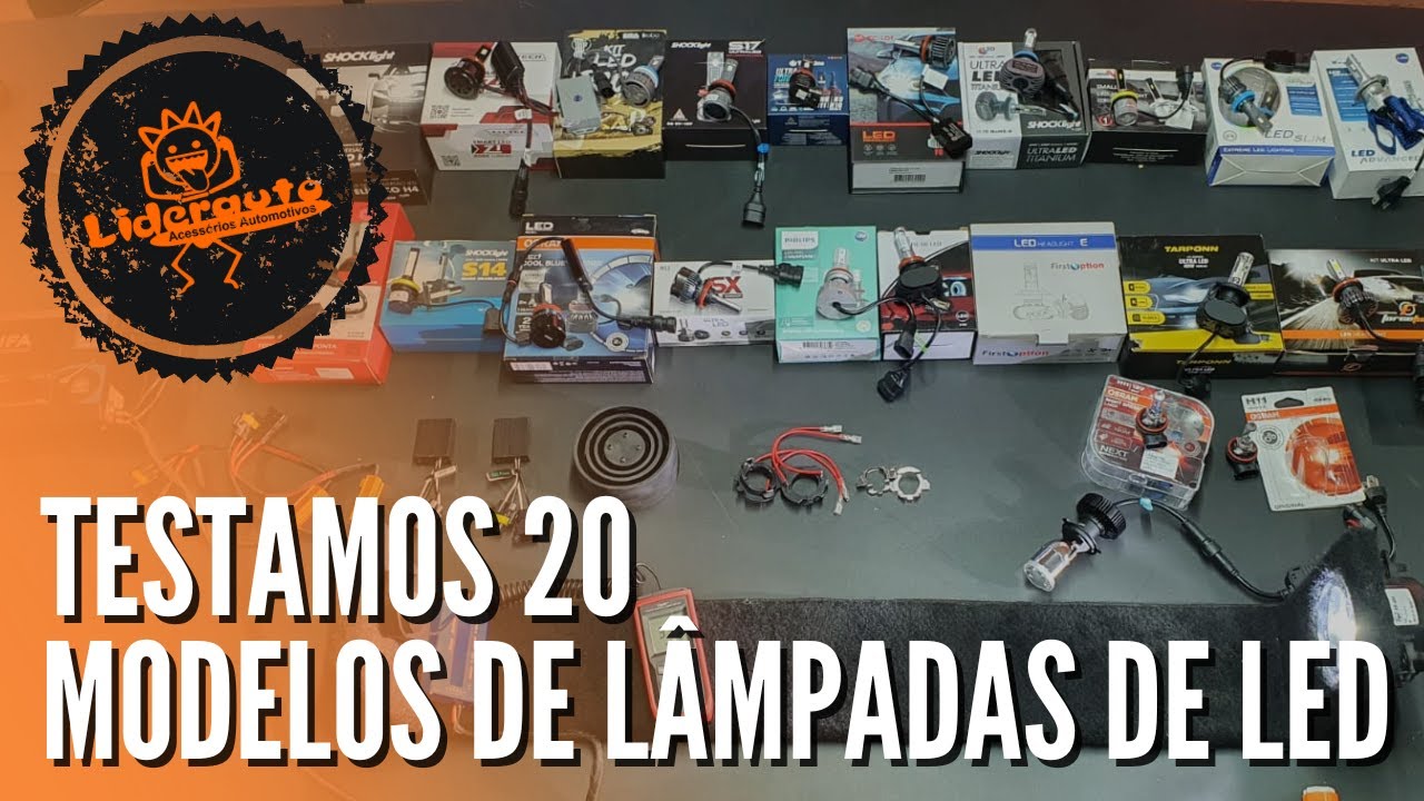 Teste comparativo melhores Lâmpadas Ultra LED do mercado