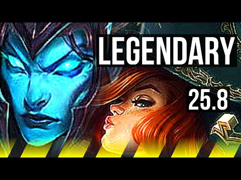 KALISTA & Braum vs MISS FORTUNE & Rakan (ADC) | Legendary | EUW Diamond | 25.8