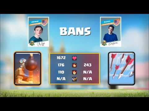 CMcHugH vs Oxalate - Clash Royale Crown Championship [Week One] [HD]