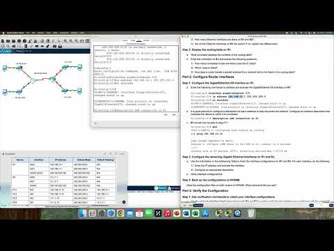 Packet Tracer 10.3.4 Connect a Router to a LAN