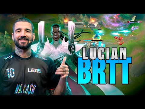 LUCIAN DO BRTT! LOS brTT Plays Lucian vs Aphelios | Season 2024