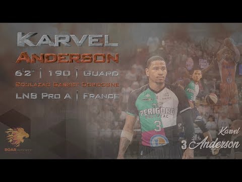 Karvel Anderson | #3 | Boulazac Basket Dordogne | France | Full Season Highlights