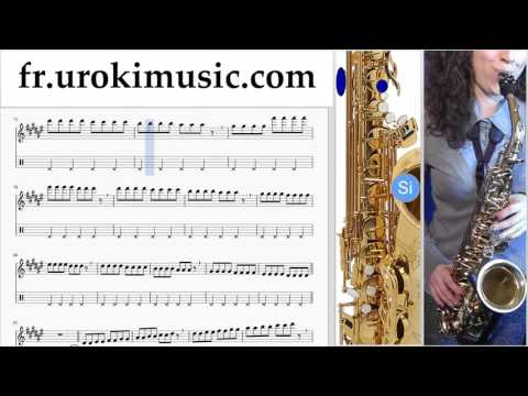 Cours de Saxophone Alto Major Lazer, Justin Bieber - Cold Water Partie#1 Partitions Mélodie