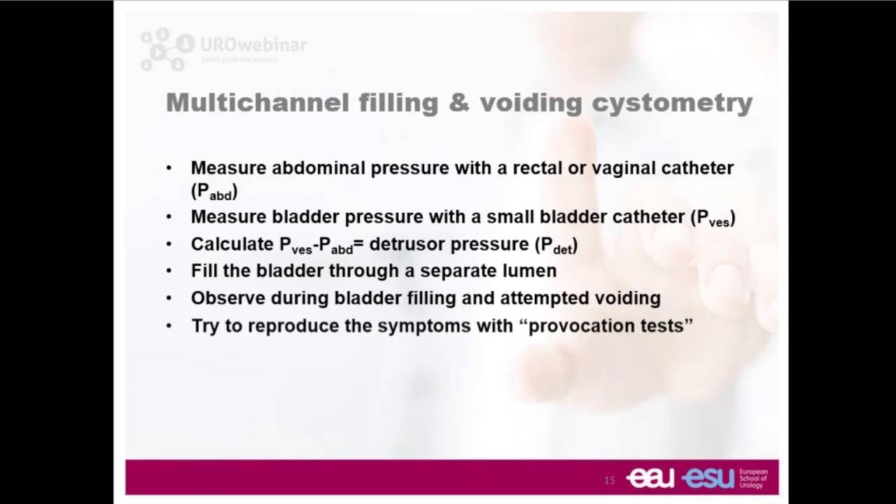 Webinar: How to interpret urodynamic study - YouTube