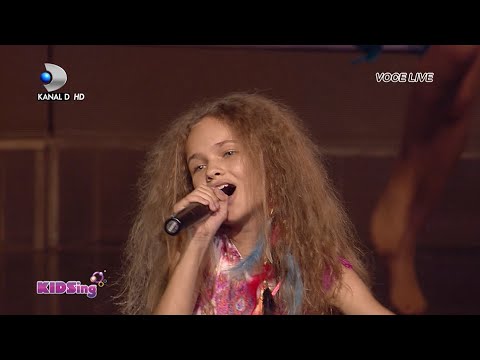 Mihaela Radu canta Waka Waka - Semifinala 4 - KIDSing 2014