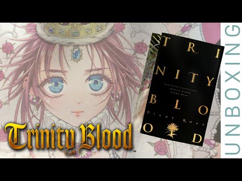 TRINITY BLOOD Night Road Kiyo Kyujo Illustration Book 九条キヨイラスト集 Unboxing