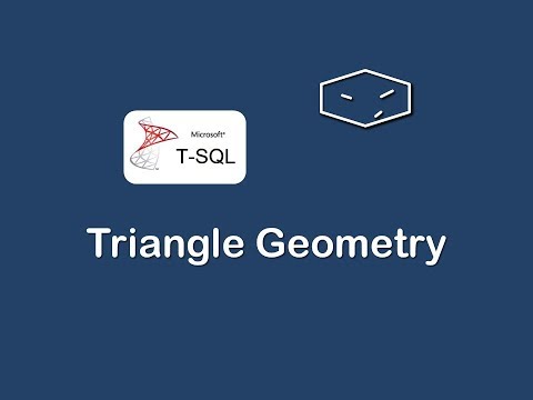 triangle geometry in t sql