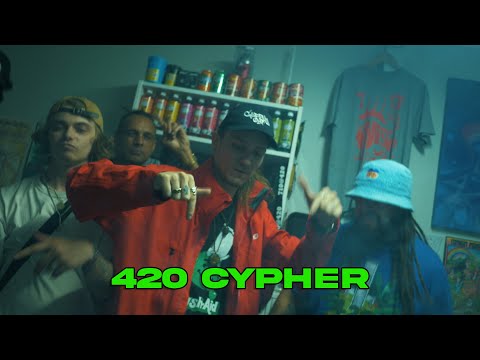Evergreen MC - 420 Cypher Feat. -, Native Bones, ?, Zom B. Prepper, ECA & KumeZ (Prod. Blake Hardy)