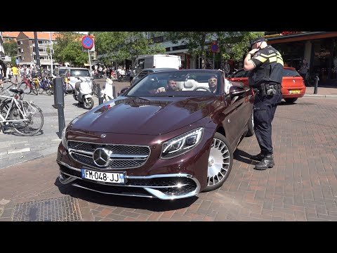 Sportcars in Rotterdam 2020! Police, Mercedes-Maybach S650, GT63, A45s AMG, F12, R8 & More!
