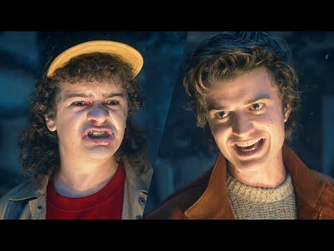 Dustin VS Steve Fight Scene - Stranger Things Season 5 Volume 2