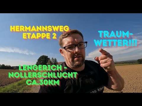 Hermannsweg Etappe 2: Von Lengerich zur Noller Schlucht – Wandern bei Traumwetter