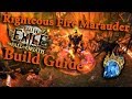 Path Of Exile Righteous Fire Marauder Build Guide And Gameplay (Delve League Viable)