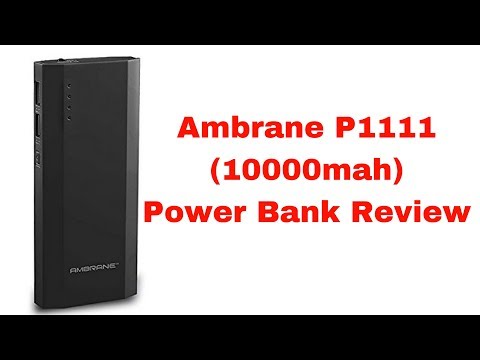 Ambrane P1111 Review (10000mah Power Bank) with Pros and Cons