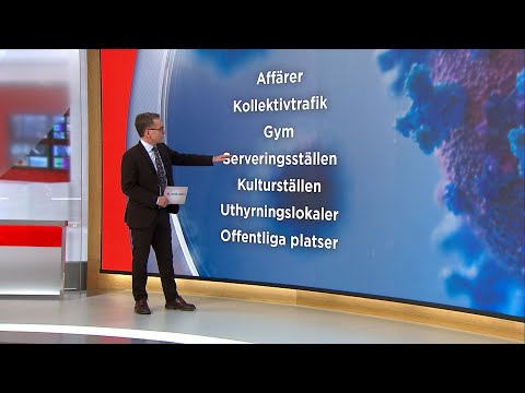 Så vill regeringen kunna använda nya pandemilagen - Nyheterna (TV4)