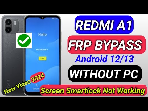 Redmi A1 Frp Bypass | Without Pc | Redmi A1 Google Account Lock Unlock 2025