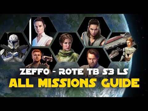 Zeffo Bonus S3 - Clones, Jedi Cal, UFU & LS CM Guide - Rise of the Empire ROTE TB Sector P3 | SWGOH