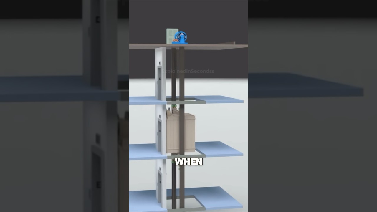 How an elevator safety system works!