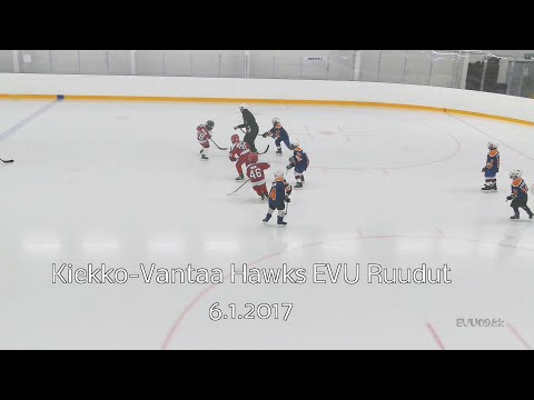 Kiekko-Vantaa Hawks - EVU Ruudut 6.1.2017