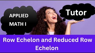 Download the video "Unlock Matrix Rank with Row Echelon Form"