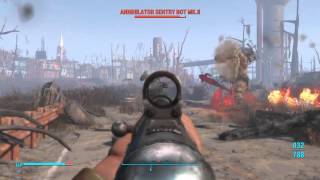 Ancient Behemoth vs Sentry Bot (Fallout)