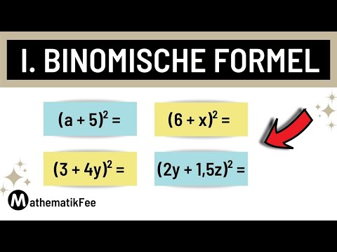 So gelingt die I. BINOMISCHE FORMEL! - 1. Binomische Formel anwenden