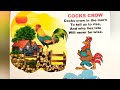 English Rhyme Cocks Crow