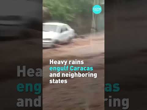 Heavy rains engulf Caracas and neighboring states
