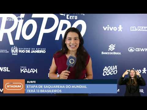 Treze brasileiros vão participar da etapa de Saquarema do Campeonato Mundial de Surfe