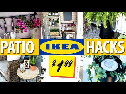 *15* IKEA HACKS for your outdoor patio… quick and easy