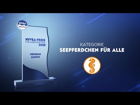 Nivea Preis für Lebensretter - Heidrun Knoth   #Seepferdchen, #Lilienthal, #Niveapreis, #DLRG