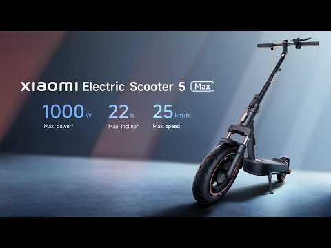 Xiaomi Scooter 5 Max Black