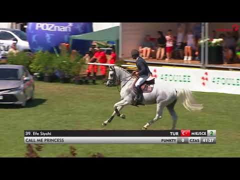 Efe Siyahi & Call me Princess - Jump-off CSI4* Grand Prix 1.60m - Poznan/4Foulee - 09.06.2019