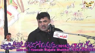 Zakir Nasir Abbas Notaki Majlis Aza 7 March 2018 N