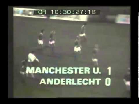 Manchester United - Anderlecht 3-0 - Coppa dei Campioni 1968-69 - ottavi di finale - andata