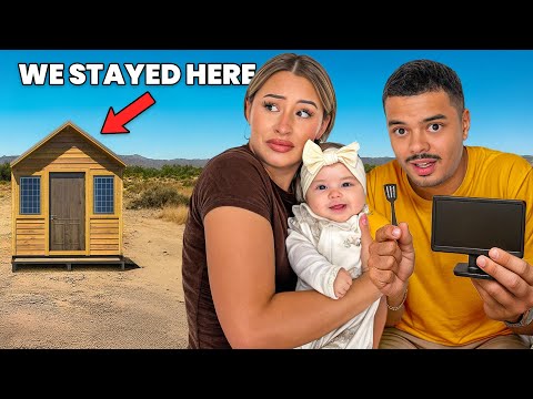 We Survived Using Only Tiny Items For 24Hrs…😅