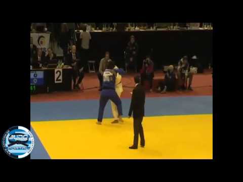 Judo Grand Prix Dusseldorf 2013 Semifnal o78kg ALTHEMAN Maria (BRA) - TRABELSI Sahar (TUN)