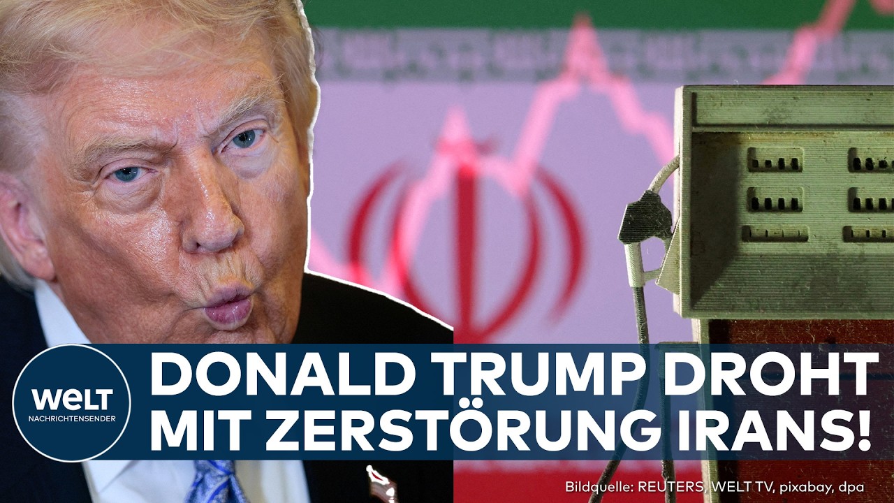 IRAN-KONFLIKT: Öl-Schock droht! Trump droht mit Zerstörung! Eskaliert der Iran-Krieg jetzt völlig?