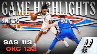 Shai Gilgeous-Alexander - Oklahoma City Thunder - San Antonio Spurs