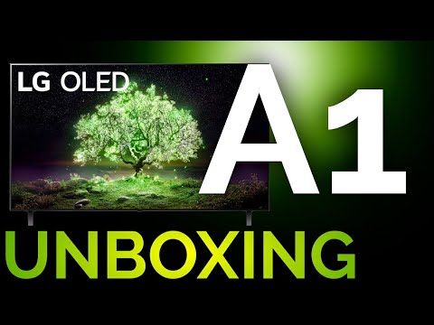Unboxing The MOST Affordable LG Oled Of 2021! LG Oled A1 Unboxing, Picture Options, HDR & More!