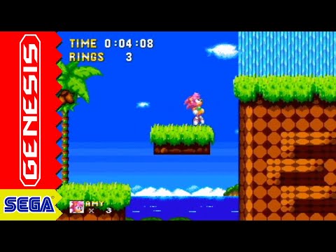 Sonic The Hedgehog 2: Advanced Edit -Amy Rose- (Sega Genesis) - Longplay