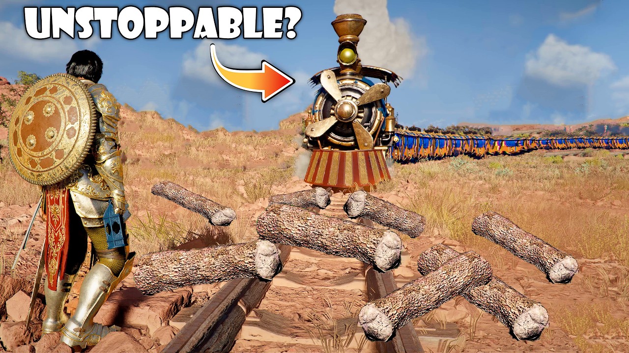 Can You Stop The Train In Crimson Desert? - YouTube