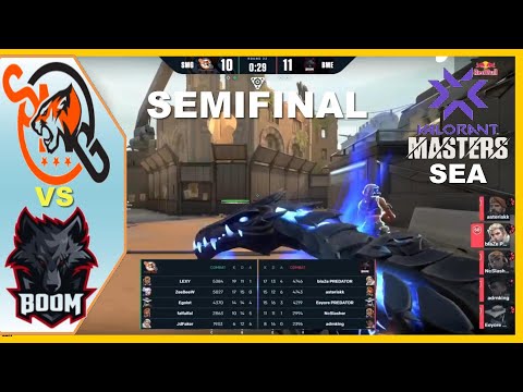 SMG vs BOOM - Semifinals - All HIGHLIGHT - VALORANT VCT 2021: SEA MASTER REGION