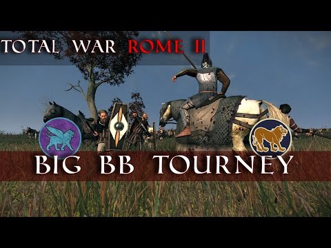 The Big Blade Balance Tournament R3G1 | HunnicWarrior vs Horatius | Total War Rome II